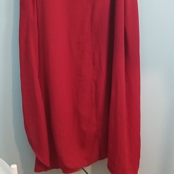 Penningtons red asymmetrical cutout dress 1X NWT - Picture 6 of 16